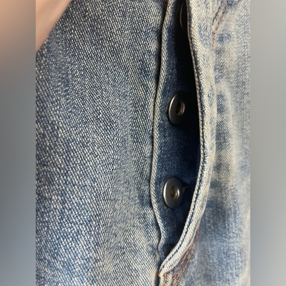 [32/30] Burberry Black Label Men’s Light Wash Straight Leg Designer Denim Jeans - Picture 10 of 15